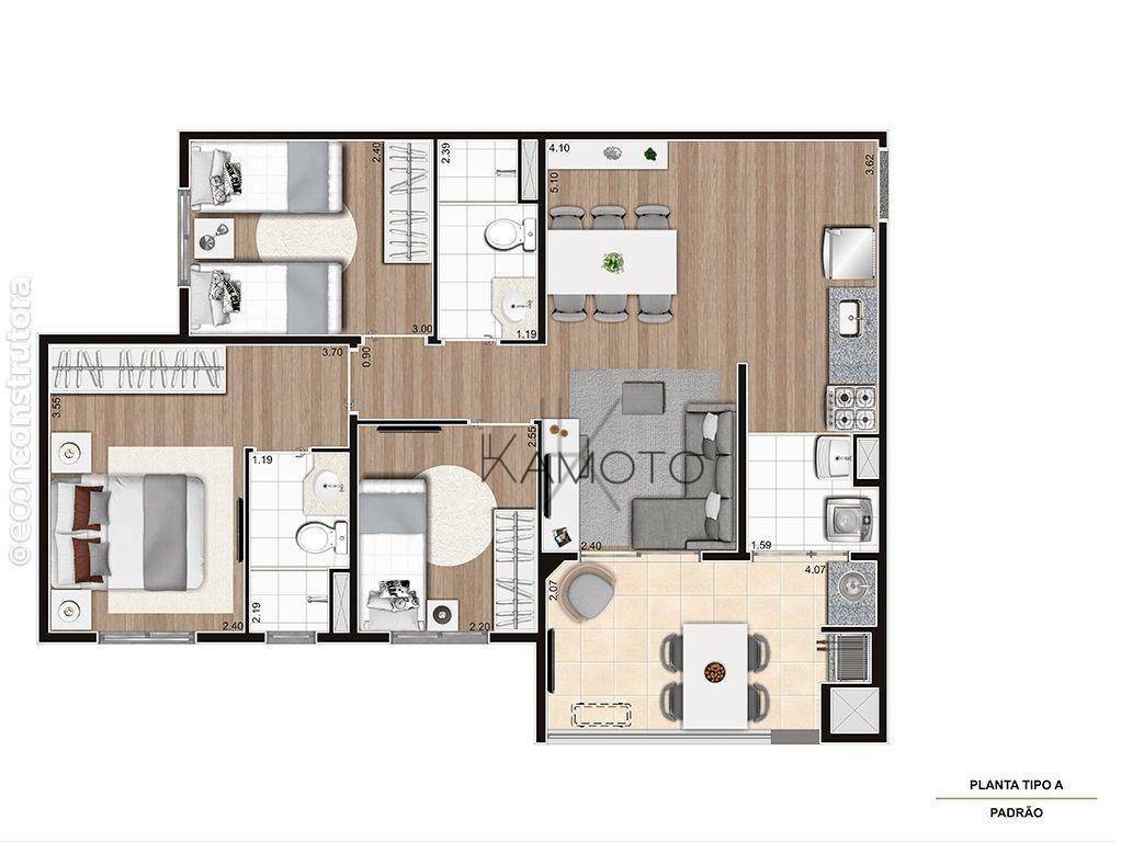 Apartamento à venda com 2 quartos, 43m² - Foto 37