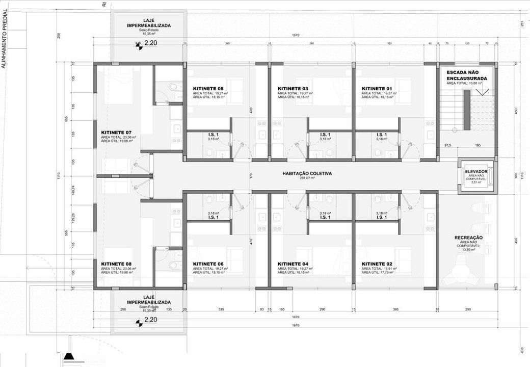 Apartamento à venda com 1 quarto, 29m² - Foto 7