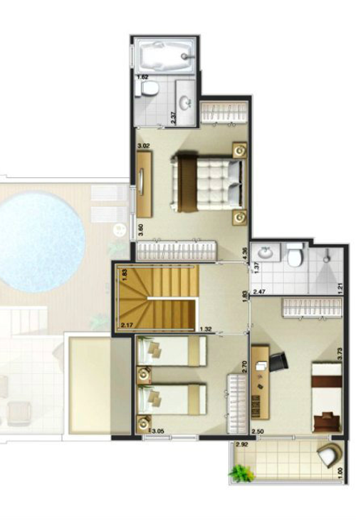 Apartamento à venda com 3 quartos, 76m² - Foto 4