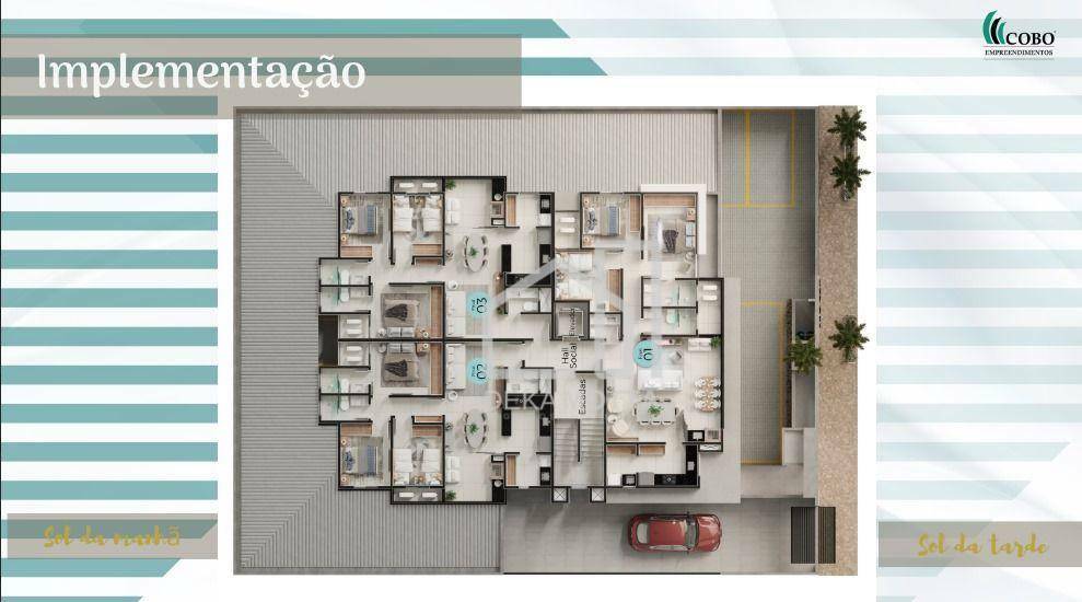 Apartamento à venda com 3 quartos, 84m² - Foto 4