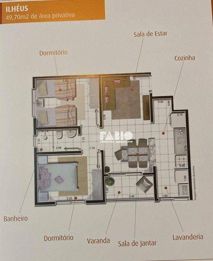 Apartamento à venda com 2 quartos, 50m² - Foto 10