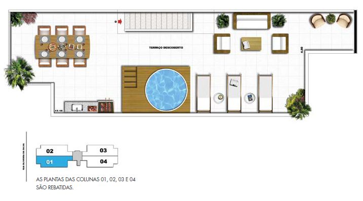 Apartamento à venda com 2 quartos, 68m² - Foto 7