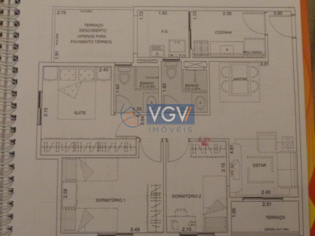 Apartamento à venda com 3 quartos, 66m² - Foto 10