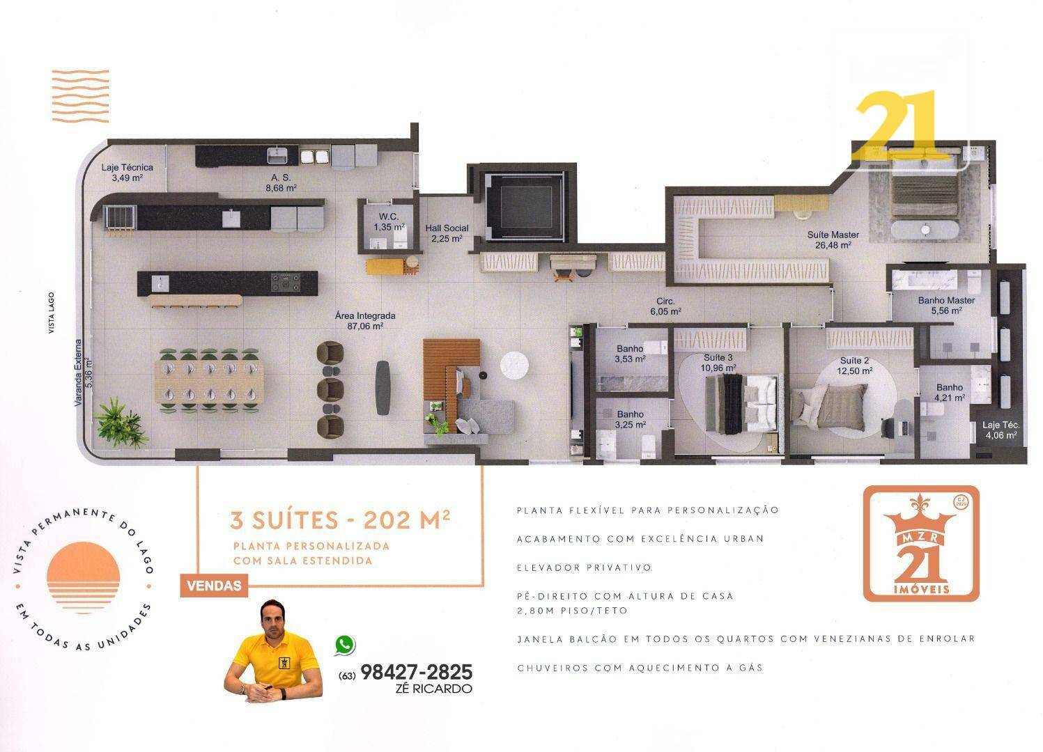 Apartamento, 4 quartos, 203 m² - Foto 19