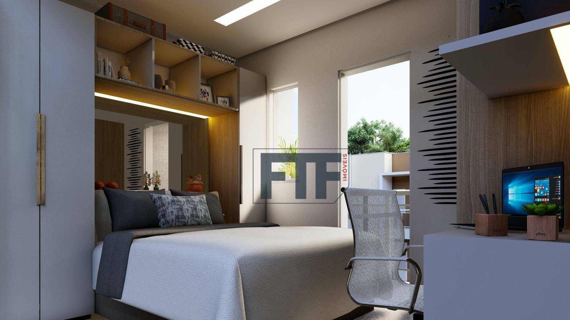 Apartamento à venda com 2 quartos, 53m² - Foto 4