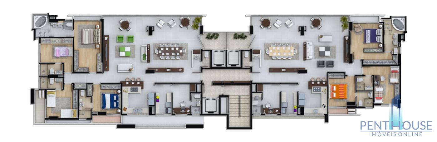 Apartamento à venda com 4 quartos, 220m² - Foto 36