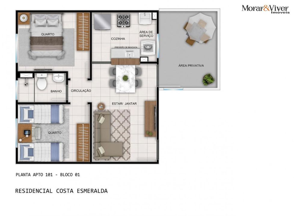 Apartamento à venda com 2 quartos, 38m² - Foto 13