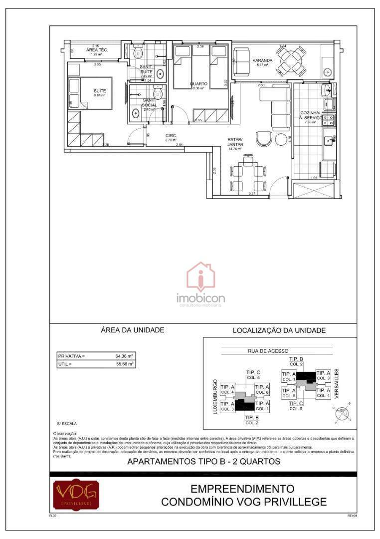 Apartamento à venda com 3 quartos, 74m² - Foto 21