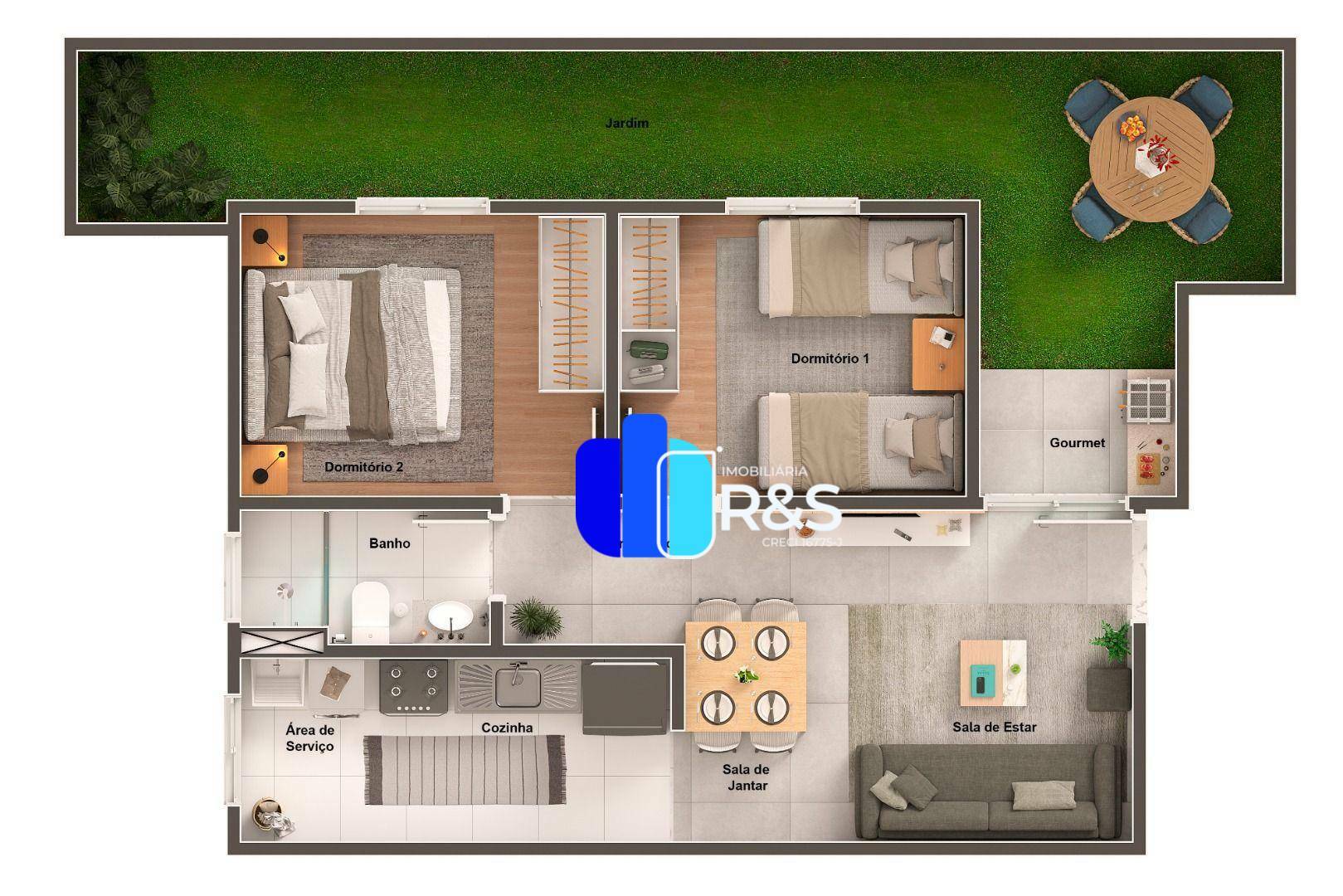 Apartamento à venda com 2 quartos, 68m² - Foto 10
