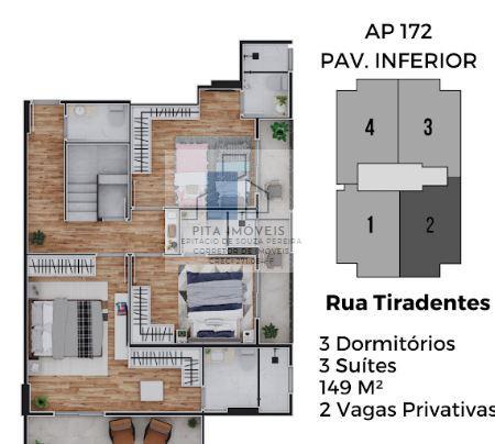 Apartamento à venda com 2 quartos, 87m² - Foto 19