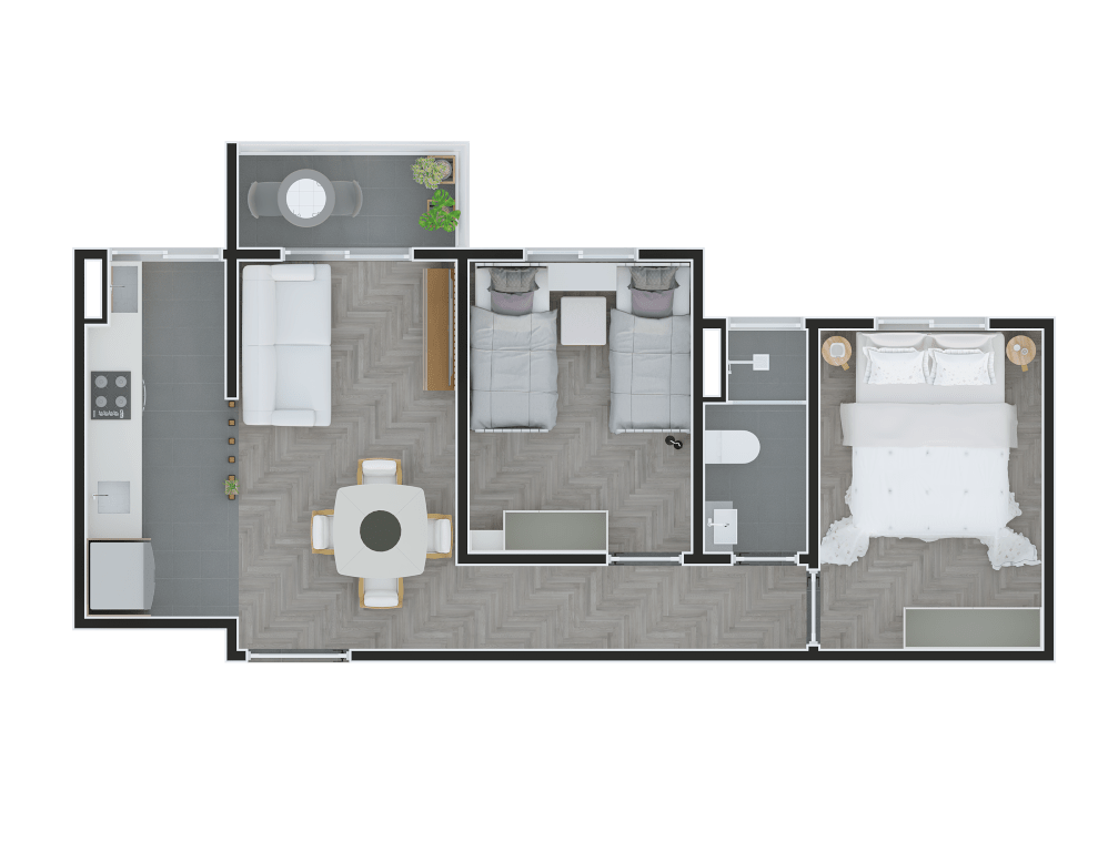 Apartamento à venda com 2 quartos, 47m² - Foto 19