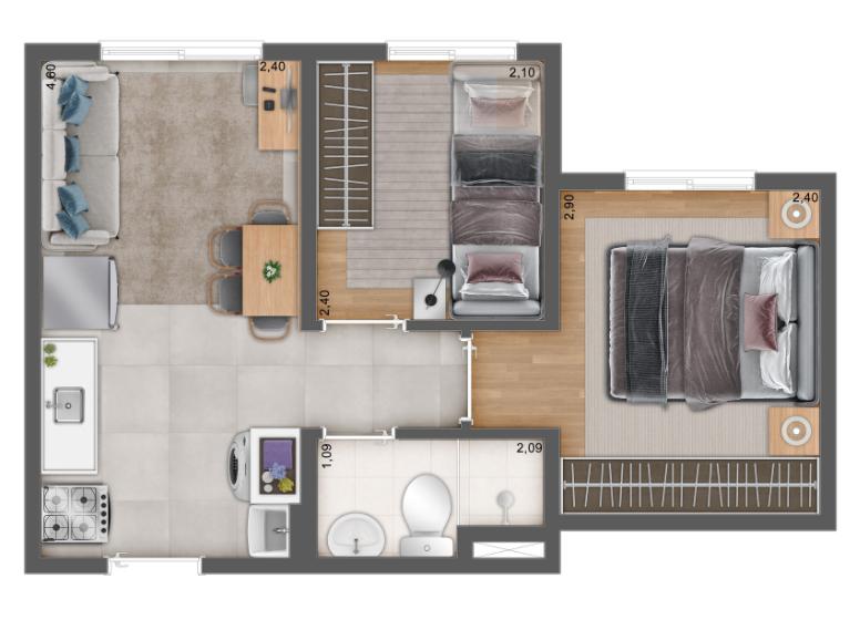 Casa à venda com 2 quartos, 32m² - Foto 20