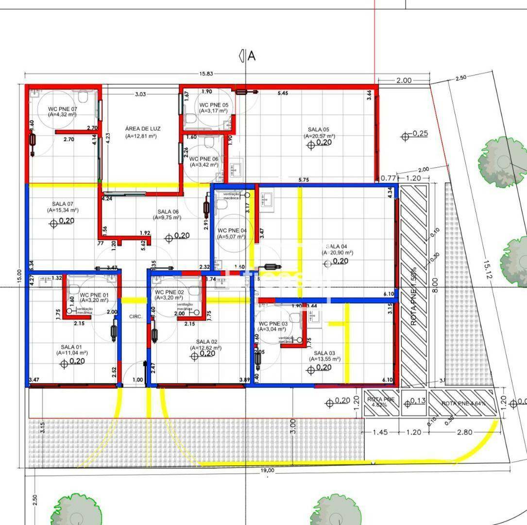 Loja-Salão para alugar, 12m² - Foto 1