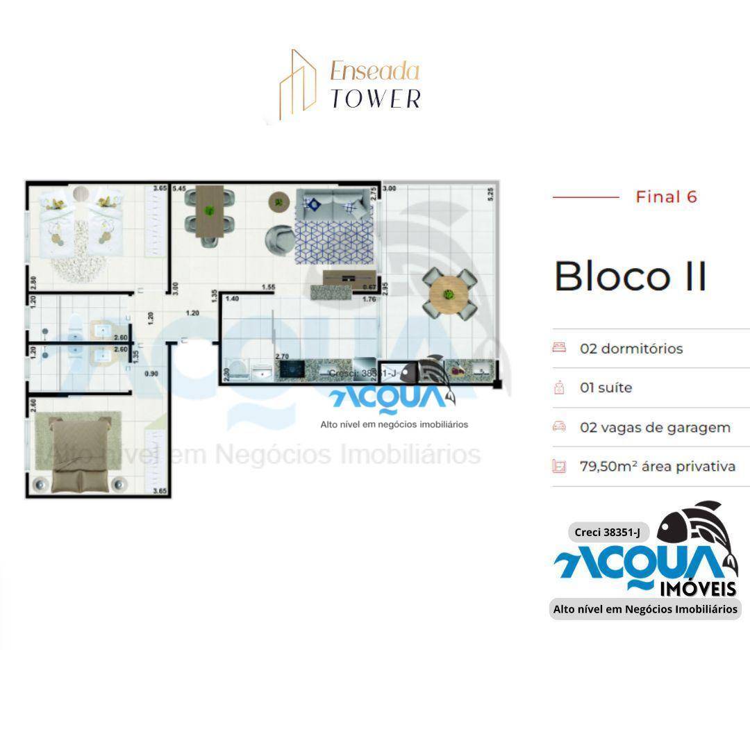 Apartamento à venda com 2 quartos, 79m² - Foto 21