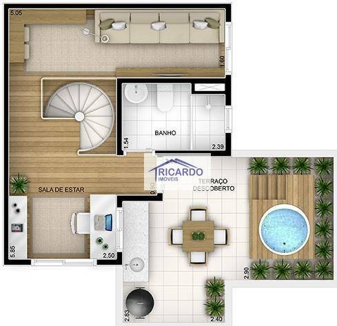 Apartamento à venda com 2 quartos, 86m² - Foto 22