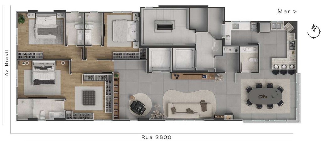 Apartamento à venda com 4 quartos, 160m² - Foto 25