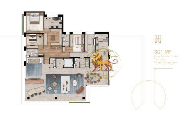 Apartamento à venda com 4 quartos, 301m² - Foto 25