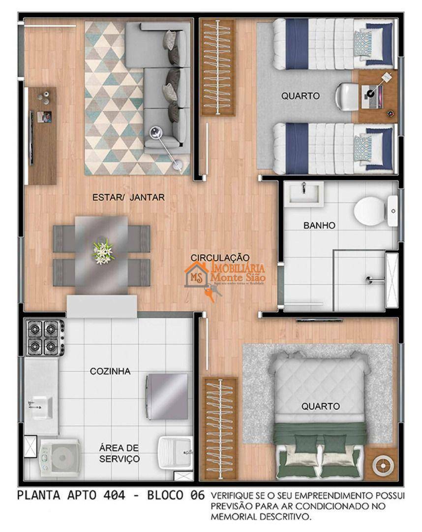 Apartamento à venda com 2 quartos, 38M2 - Foto 6