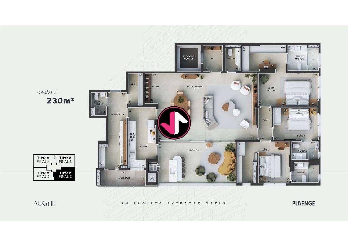 Apartamento à venda com 4 quartos - Foto 34