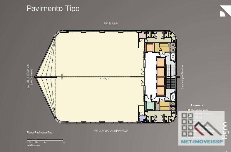 Conjunto Comercial-Sala para alugar, 751m² - Foto 12