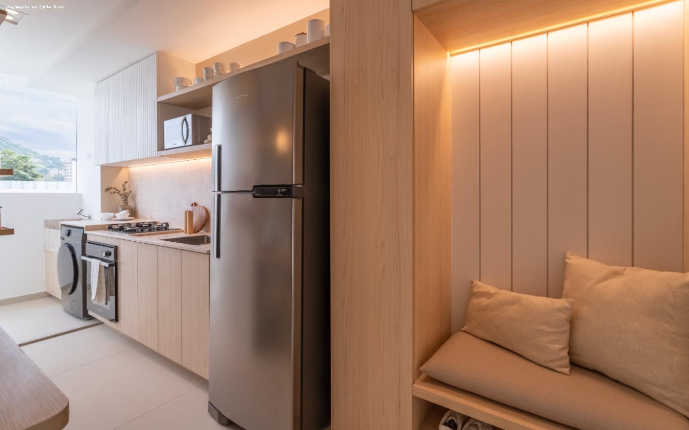 Apartamento à venda com 2 quartos, 43m² - Foto 3