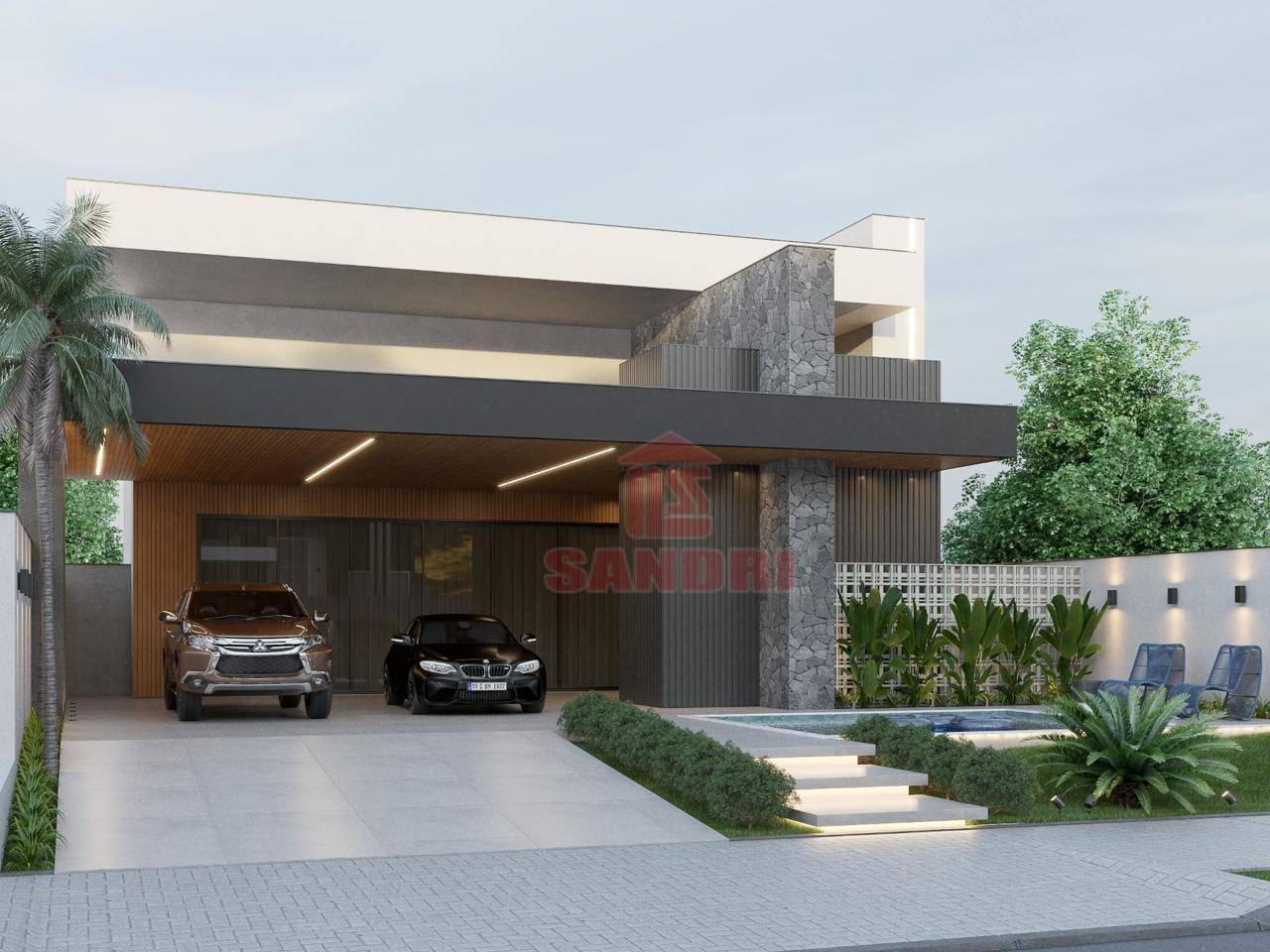 Casa de Condomínio, 4 quartos - Foto 2