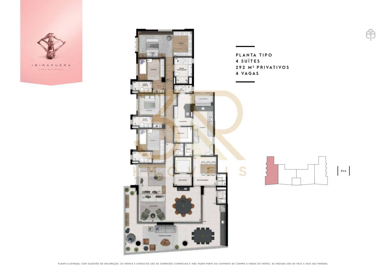 Apartamento à venda com 4 quartos, 292m² - Foto 34