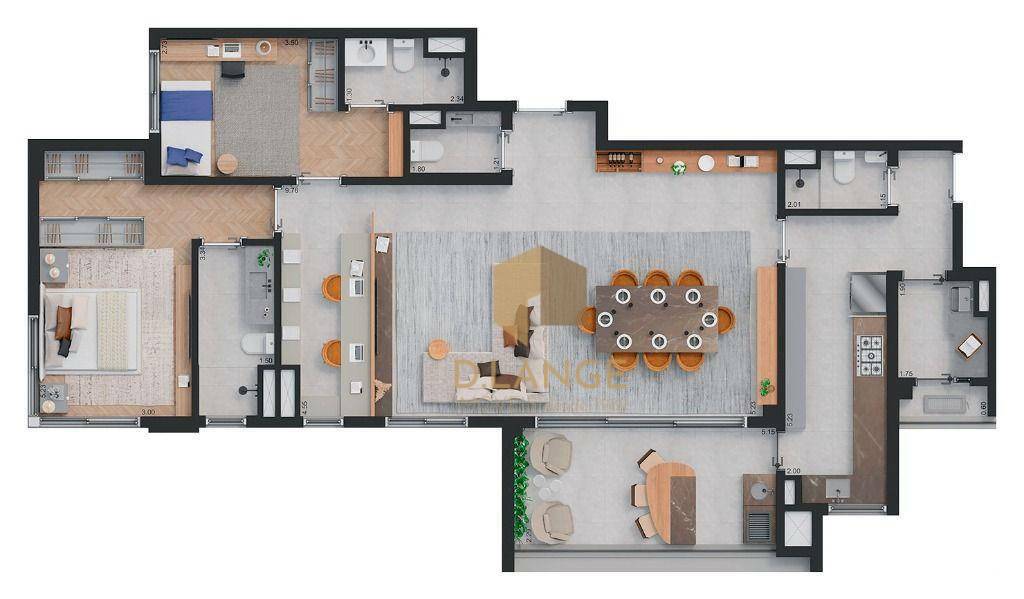 Apartamento à venda com 3 quartos, 139m² - Foto 13