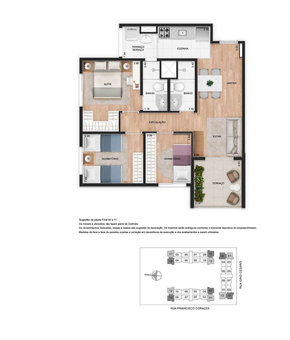 Apartamento à venda com 2 quartos, 82m² - Foto 23