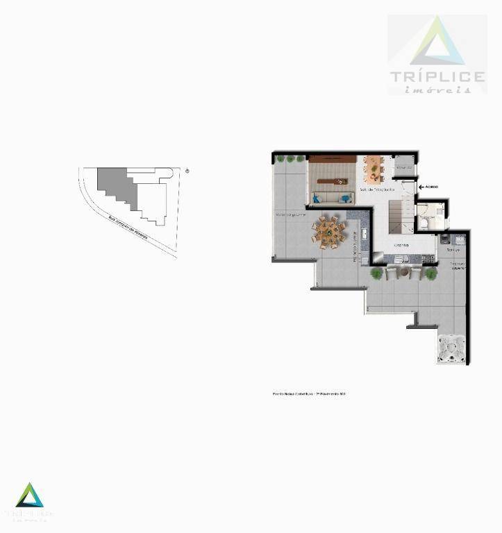 Cobertura, 4 quartos, 200 m² - Foto 3