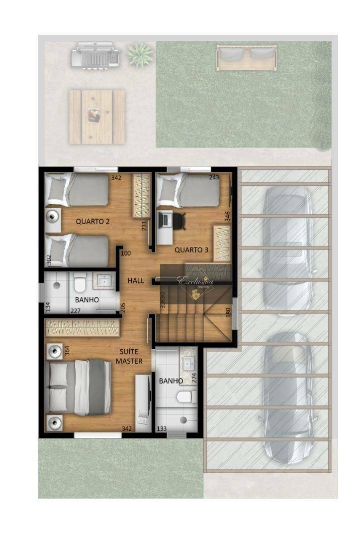 Casa à venda com 3 quartos, 138m² - Foto 2