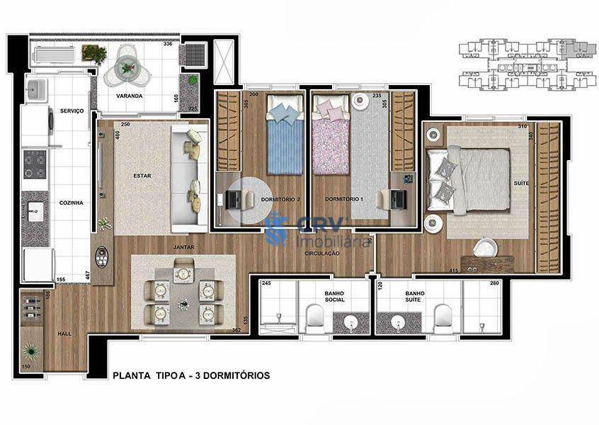 Apartamento à venda com 2 quartos, 75m² - Foto 31