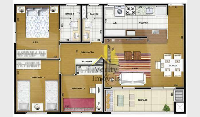 Apartamento à venda com 3 quartos, 70m² - Foto 12