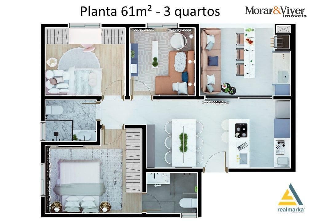 Apartamento à venda com 2 quartos, 51m² - Foto 29