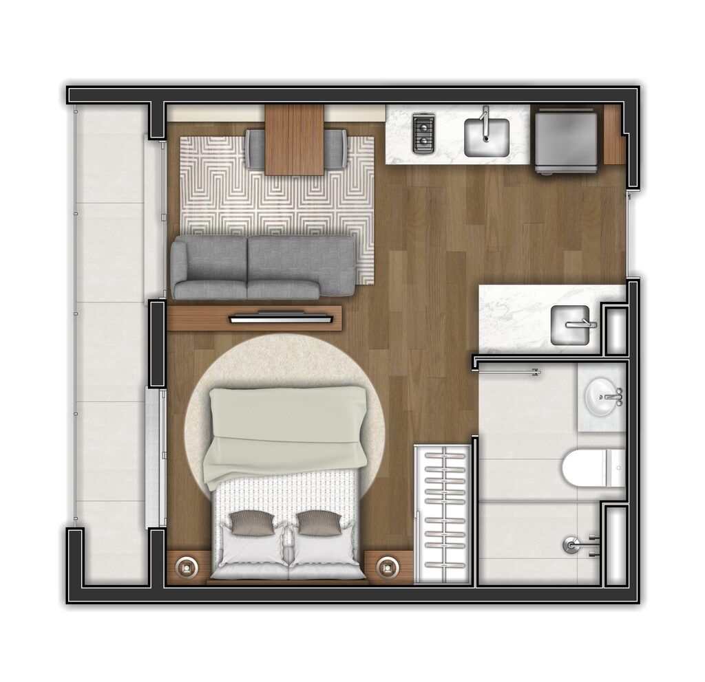 Apartamento à venda com 2 quartos, 58m² - Foto 23