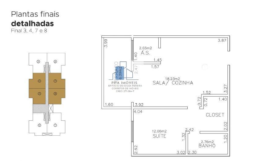 Apartamento à venda com 1 quarto, 46m² - Foto 16