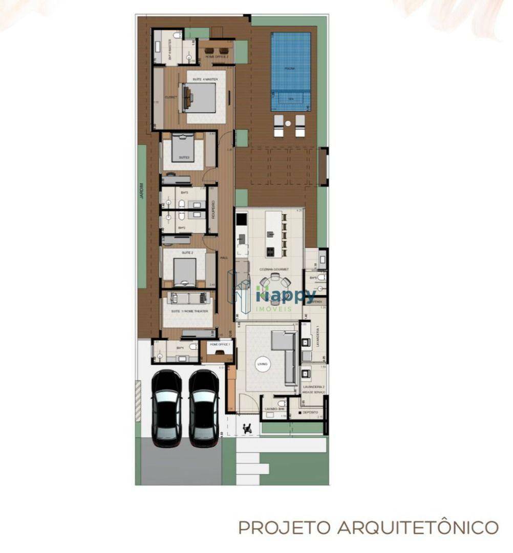 Casa de Condomínio à venda com 4 quartos, 211m² - Foto 4