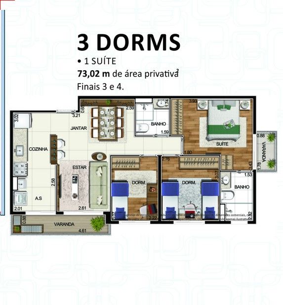 Apartamento à venda com 2 quartos, 60m² - Foto 31