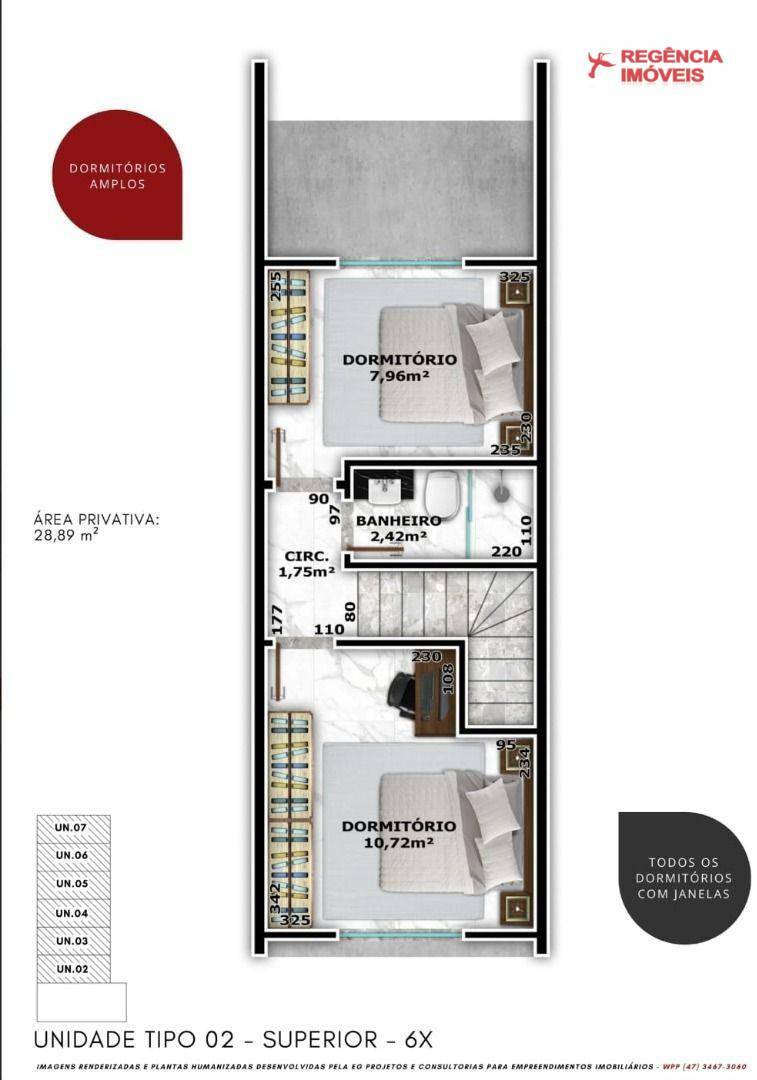 Casa de Condomínio à venda com 2 quartos, 55m² - Foto 13