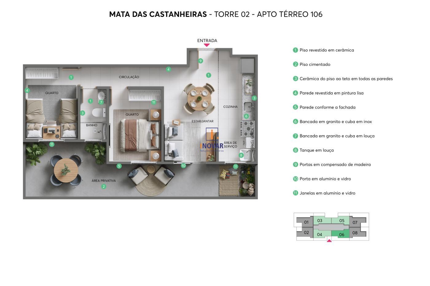 Apartamento à venda com 2 quartos, 47m² - Foto 22