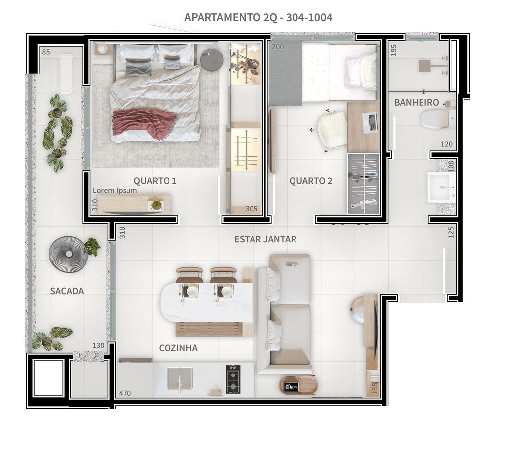 Apartamento à venda com 2 quartos, 48m² - Foto 23