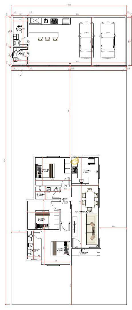 Casa à venda com 3 quartos, 143m² - Foto 12