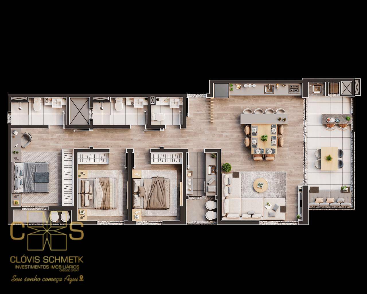 Apartamento, 3 quartos, 122 m² - Foto 22