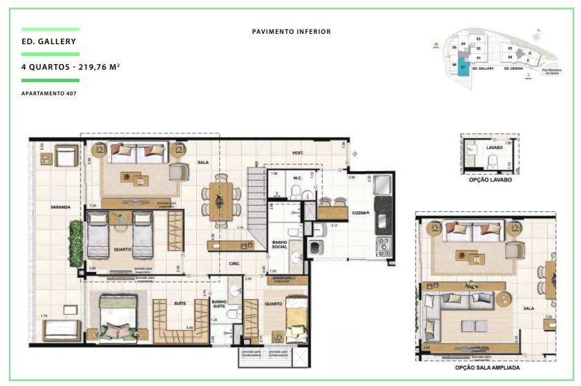 Cobertura à venda com 4 quartos, 204m² - Foto 30