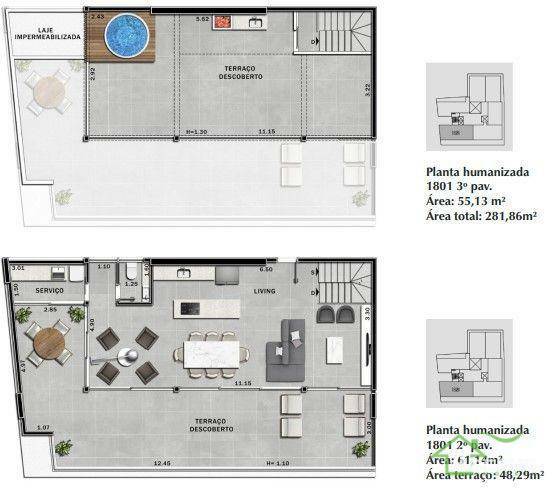 Cobertura à venda com 4 quartos, 474m² - Foto 4