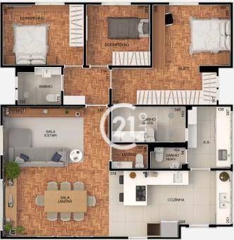 Apartamento à venda com 3 quartos, 117m² - Foto 9