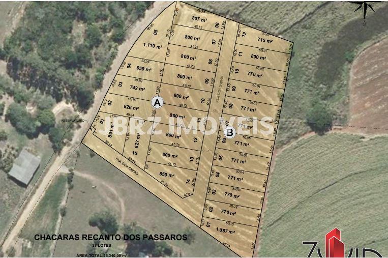 Chácara à venda, 850m² - Foto 1