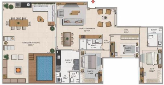 Apartamento à venda com 3 quartos, 8824m² - Foto 22