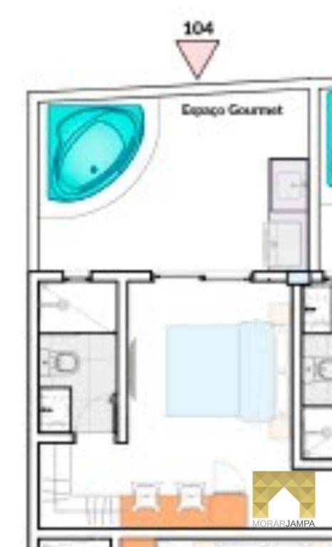 Apartamento à venda com 1 quarto, 18m² - Foto 7