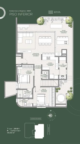 Apartamento à venda com 3 quartos, 131m² - Foto 12